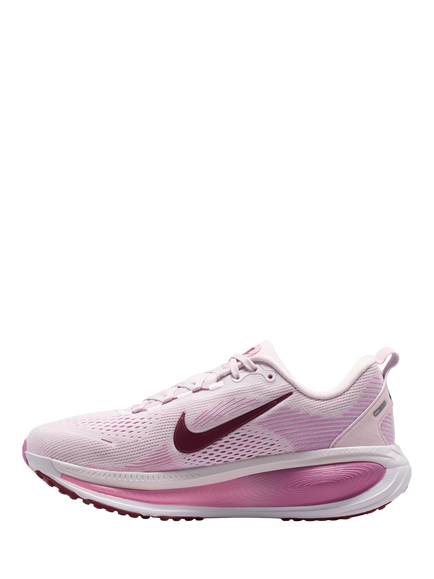 Nike Vomero 18 ZoomX ReactX Women's Sports Shoe, Pink/Lilac - view 2, Pink/Lilac
