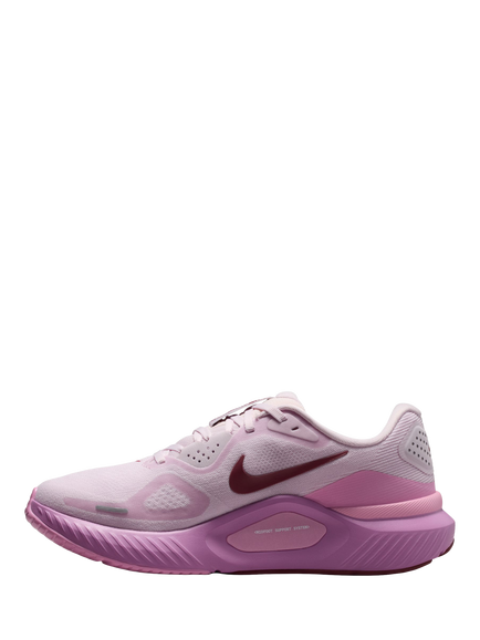Nike Structure 26 ReactX Women's Sports Shoe, Pink/Lilac - view 2, Pink/Lilac
