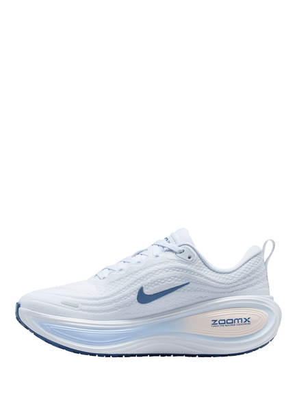 Nike Vomero Plus ZoomX Women's Sports Shoe, White/Blue - view 2, White/Blue