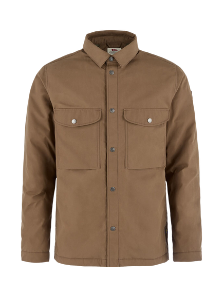 Fjällräven Ovik Down Shirt Jacket, Wood Brown, Wood Brown