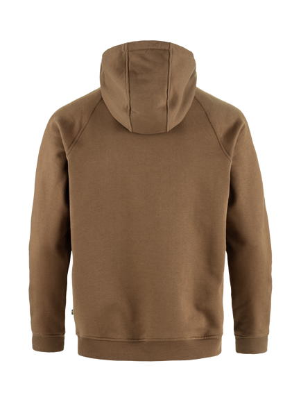 Fjällräven Classic Cotton Hoodie, Wood Brown - view 2, Wood Brown