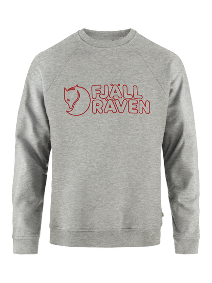 Fjällräven Classic Crew Neck Cotton Sweatshirt, Grey-melange, Grey-melange