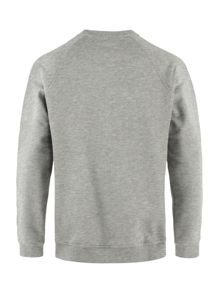 Fjällräven Classic Crew Neck Cotton Sweatshirt, Grey-melange - view 2, Grey-melange