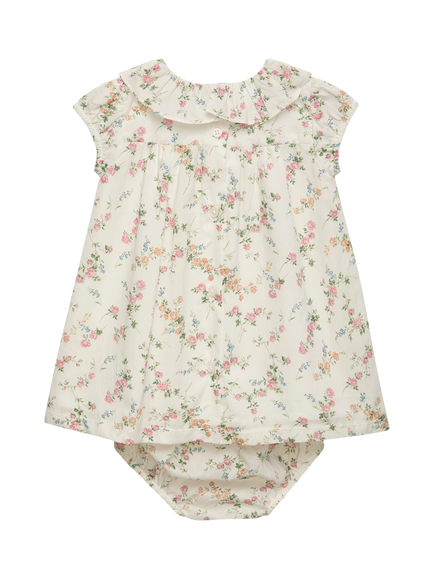 Trotters Baby Elizabeth Smocked Dress Set, Multi - view 2, Multi