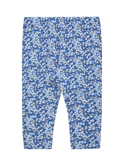 Trotters Baby Liberty Mitsi Valeria Cotton Blend Leggings, Blue, Blue
