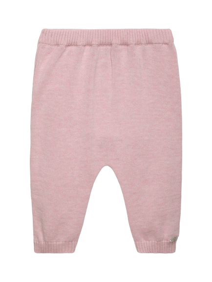Trotters Baby Pure Cotton Bunny Leggings, Pale Pink, Pale Pink
