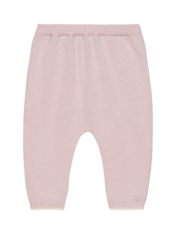 Trotters Baby Wool Blend Duckling Leggings, Pale Pink, Pale Pink