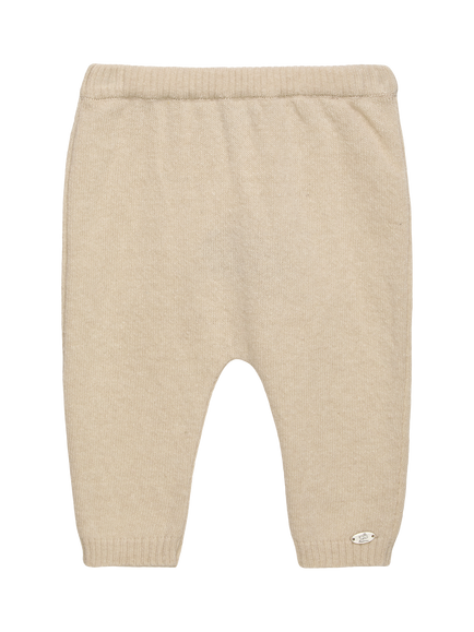 Trotters Baby Wool Blend Monkey Leggings, Oatmeal, Oatmeal