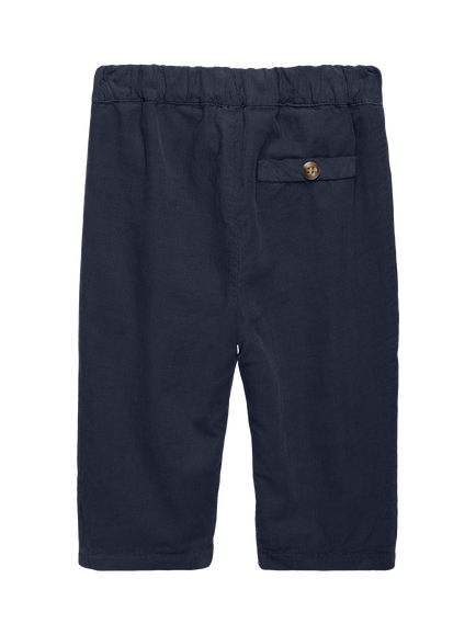 Trotters Baby Rafferty Cord Trousers - view 2, Navy