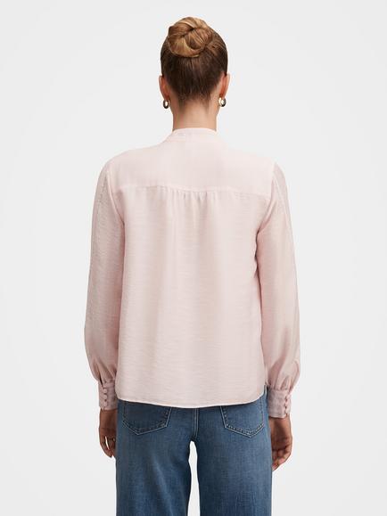 Forever New Astra Blouse, Barley Pink - view 2, Barley Pink