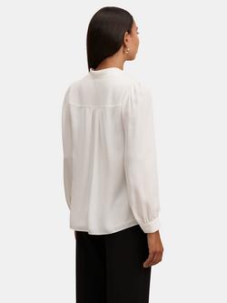 Forever New Poppy Lace Front Blouse, Porcelain - view 2, Porcelain