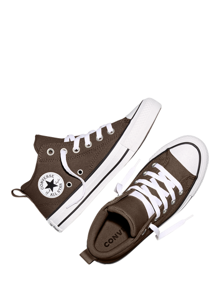 Converse Chuck Taylor All Star Malden Street Mid Top Trainers, Fresh Brew - view 2, Fresh Brew