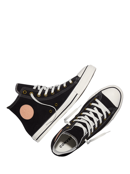 Converse Chuck Taylor All Star Workwear Hi-Top Trainers, Black - view 2, Black
