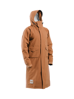 Red EVO Pro Slimline Parka Changing Robe, Caramel, Caramel