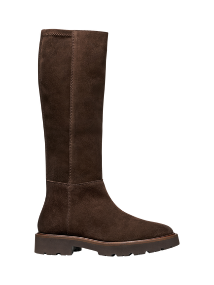 Geox Norize High Boots, Dark Brown, Dark Brown