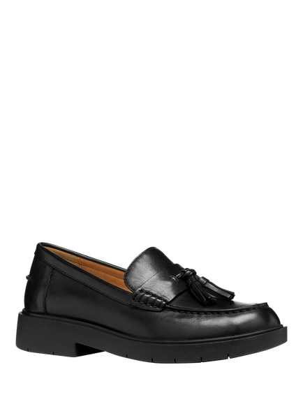 Geox Spherica EC1 B Tassel Loafers - view 2, Black