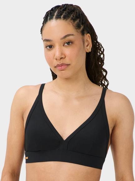 Sweaty Betty Core Triangle Bikini Top, Black, Black