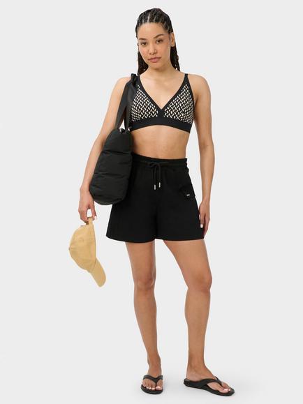 Sweaty Betty Core Geometric Triangle Bikini Top - view 2, Beige