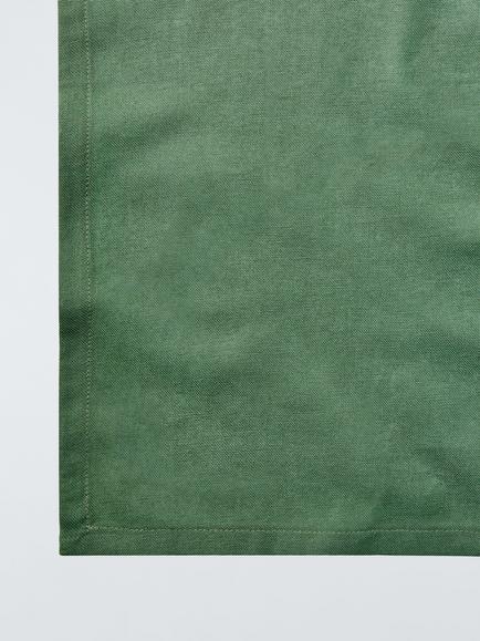 John Lewis Plain Cotton Tablecloth, Green - view 2, Green