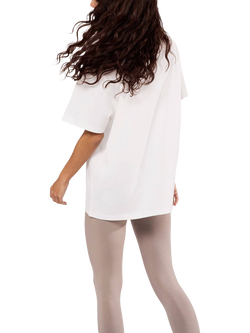 Lovall Graphic Varsity T-Shirt, Off White - view 2, Off White