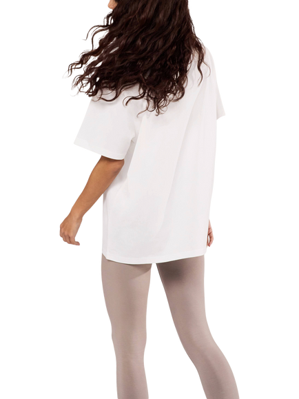 Lovall Graphic Varsity T-Shirt, Off White - view 2, Off White