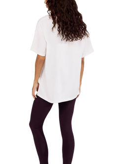 Lovall Graphic Script T-Shirt, Off White - view 2, Off White