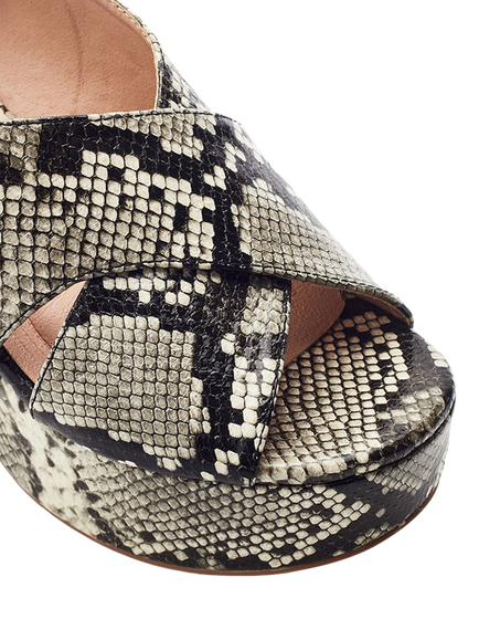 Moda in Pelle Nakara Chunky Platform Sandals, Multi - view 2, Multi