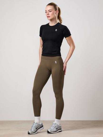 Gym King Seamless Leggings, Mosswood, Mosswood