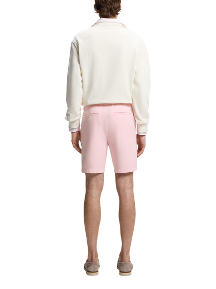 BOSS Regular Fit Stretch Chino Shorts, Light/Pastel Pink - view 2, Light/Pastel Pink