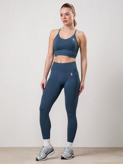 Gym King Women's Seamless Leggings, Twilight Blue, Twilight Blue