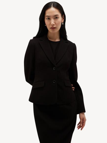 Hobbs Petite Lea Blazer, Black, Black