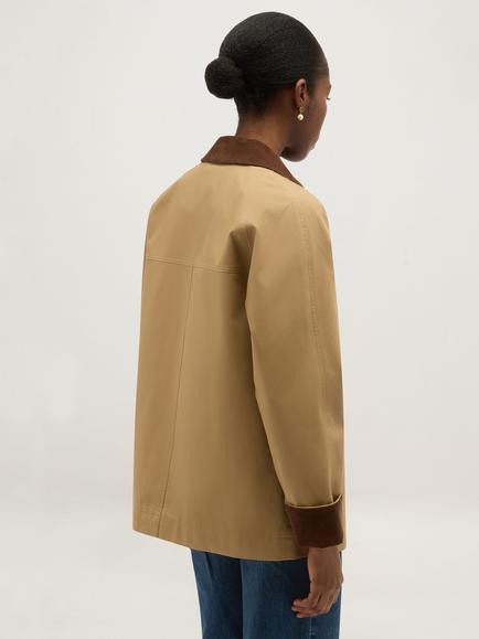 Hobbs Gabby Shower Resistant Jacket, Beige - view 2, Beige