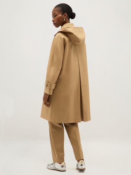 Hobbs Catherine Shower Resistant Hooded Trench Coat, Beige - view 2, Beige