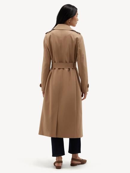Hobbs Petite Livia Shower Resistant Trench Coat, Brown - view 2, Brown
