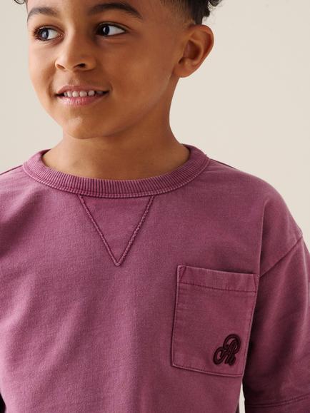 Angel & Rocket Kids' Kyle Sweatshirt - view 2, Purple