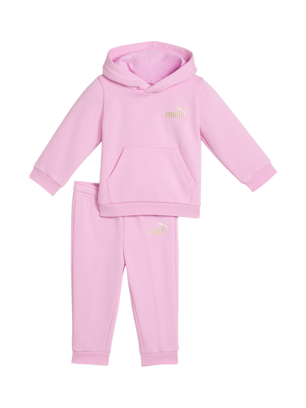 PUMA Baby Minicats Cotton Blend Lounge Set, Mauve Glow, Mauve Glow
