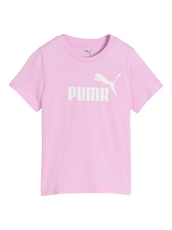 PUMA Kids' Essential Short Sleeve Crew T-Shirt, Mauve Glow, Mauve Glow