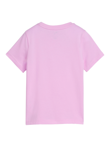 PUMA Kids' Essential Short Sleeve Crew T-Shirt, Mauve Glow - view 2, Mauve Glow