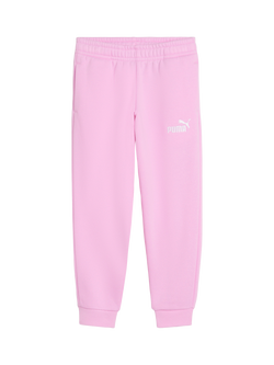 PUMA Kids' Essential Cotton Blend Joggers, Mauve Glow, Mauve Glow