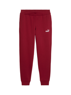 PUMA ESS No. 1 Cotton Rich Women's Joggers, Garnet Glow, Garnet Glow
