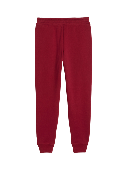 PUMA ESS No. 1 Cotton Rich Women's Joggers, Garnet Glow - view 2, Garnet Glow