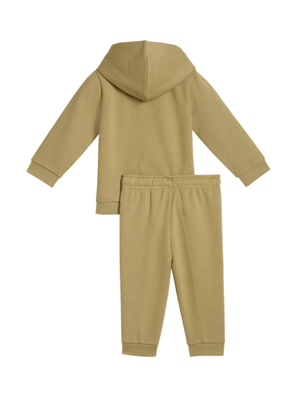 PUMA Baby Minicats Cotton Blend Lounge Set, Chai Latte - view 2, Chai Latte