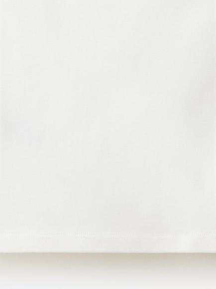 Mango Studded Asymmetric Neck Top, Off White - view 2, Off White