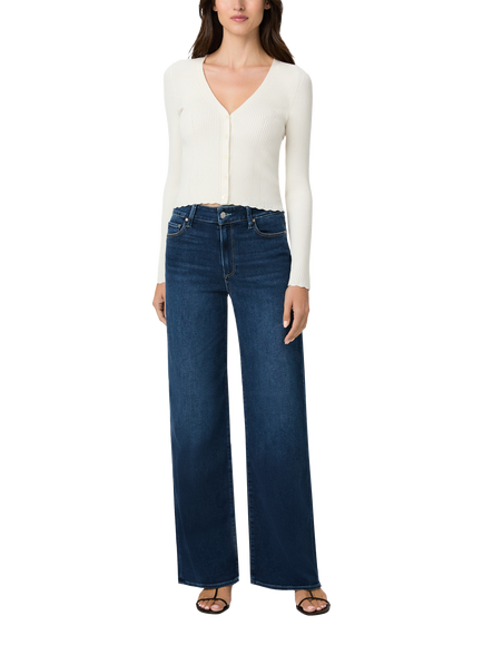 PAIGE Anessa High Rise Wide Leg 33" Jeans, Admission, Admission
