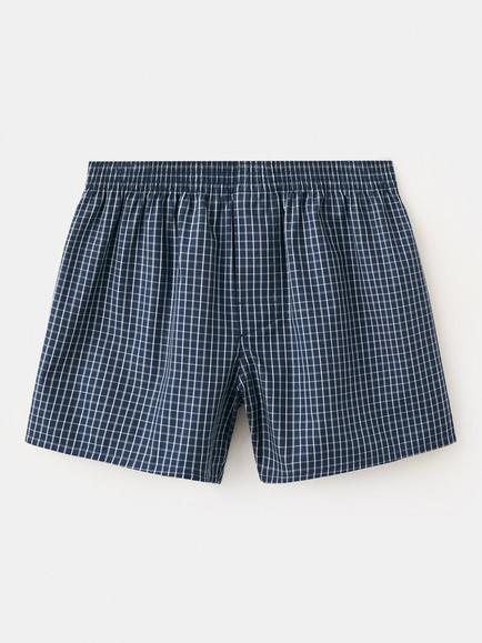 Mango Cotton Boxer Shorts, Pack of 2, Midnight Blue - view 2, Midnight Blue