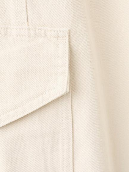 Mango Mid Rise Wide Leg Jeans, Raw - view 2, Raw