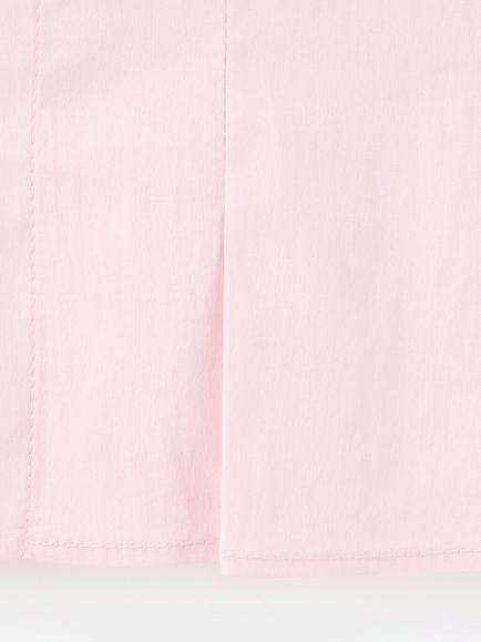 Mango Lola Cotton Rich Crop Top, Pastel Pink - view 2, Pastel Pink