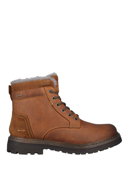 Josef Seibel Curtis 50 Leather Ankle Boots, Chestnut Brown, Chestnut Brown