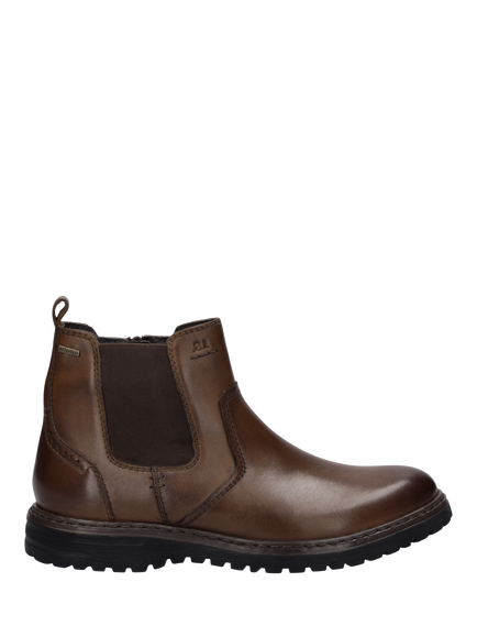 Josef Seibel Erroll 51 Waterproof Leather Chelsea Boots, Brown
