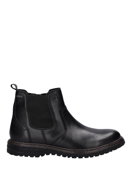 Josef Seibel Erroll 51 Waterproof Leather Chelsea Boots, Black